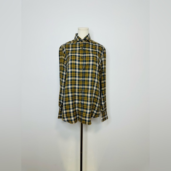 Brunello Cucinelli Plaid Button Up - Picture 3 of 11